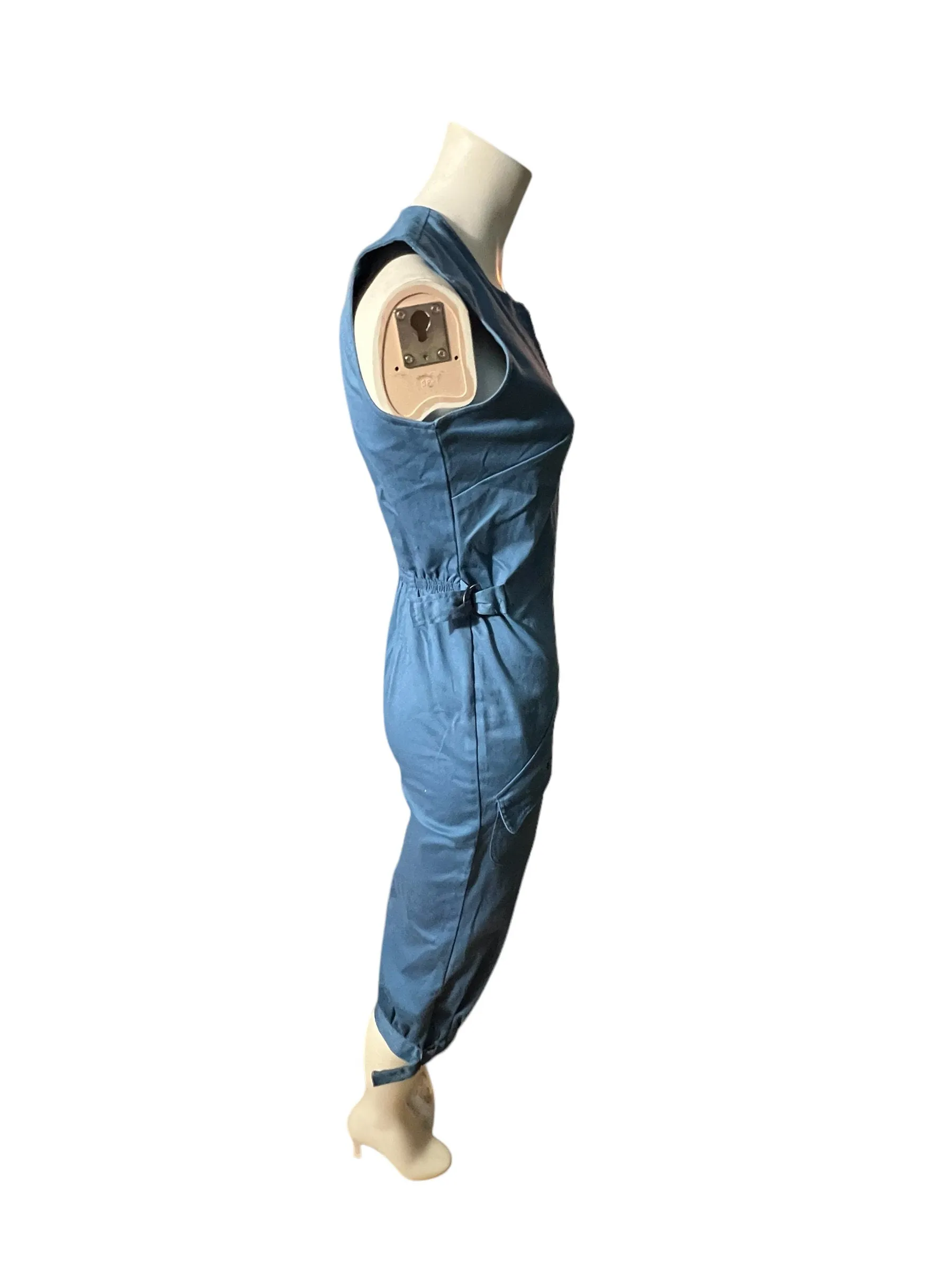 Vintage 70’s blue jumpsuit S M Sportif