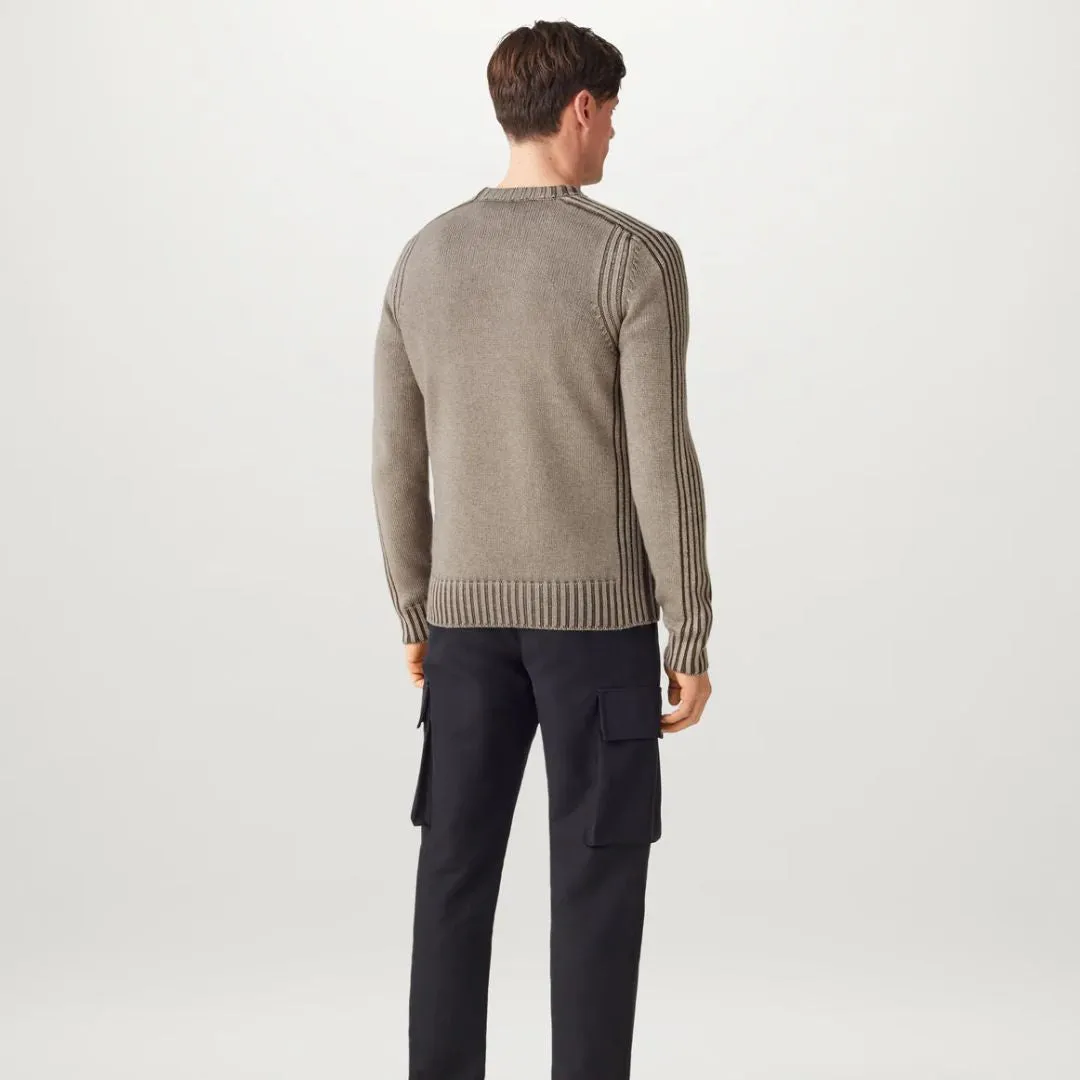 Watch Crew Neck Merino Wool Jumper 105320