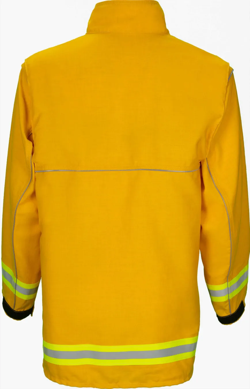 Wildland Fire Coat 9 oz. Yellow FR Indura®