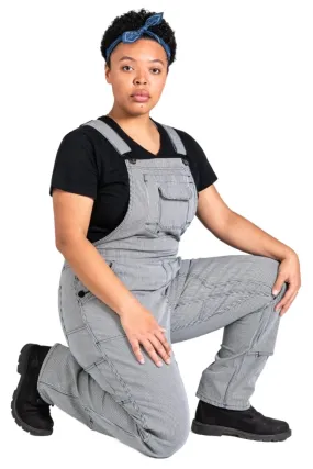 Women's Freshley Overall - Indigo Stripe