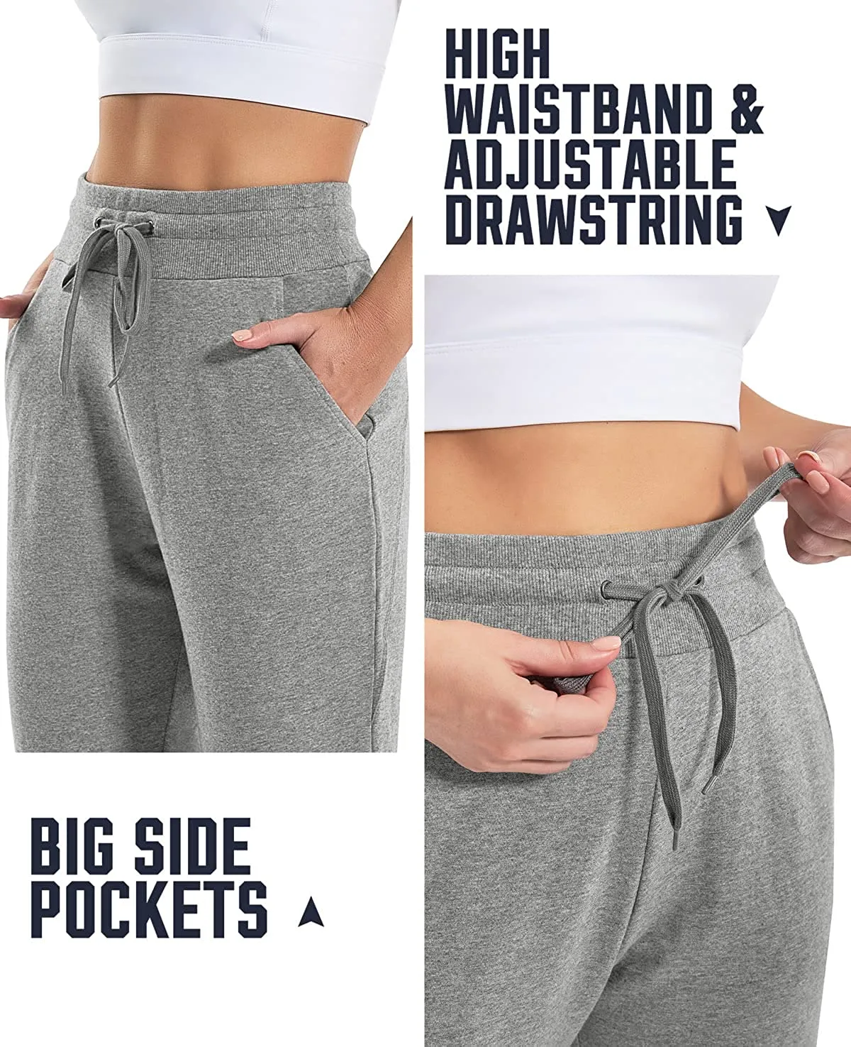 Womens Sweatpants with Pockets
