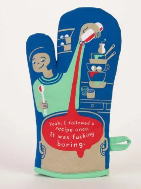 Yeah, I Followed Directions Oven Mitt