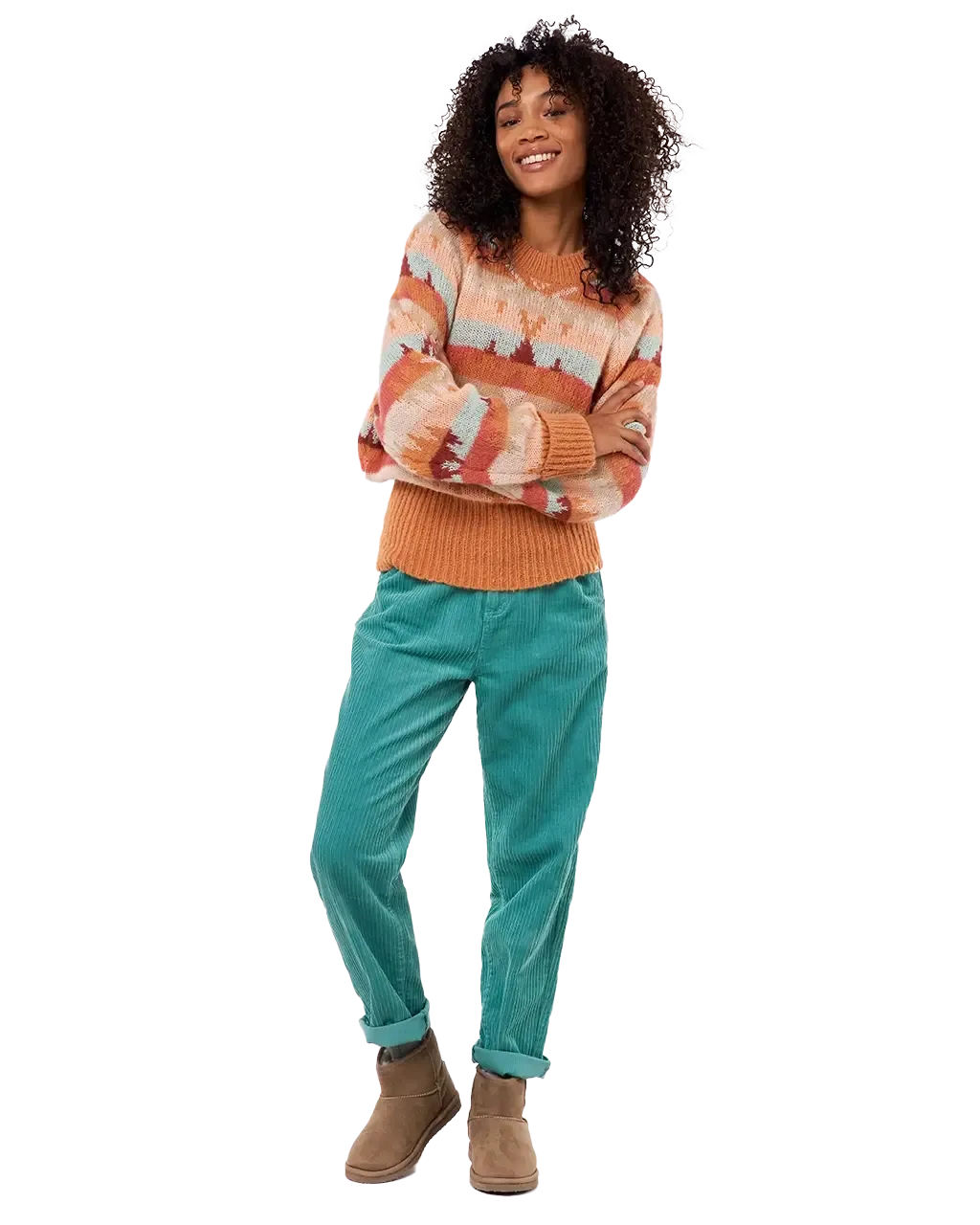 Zuma Aztec Jumper in Multi Colour